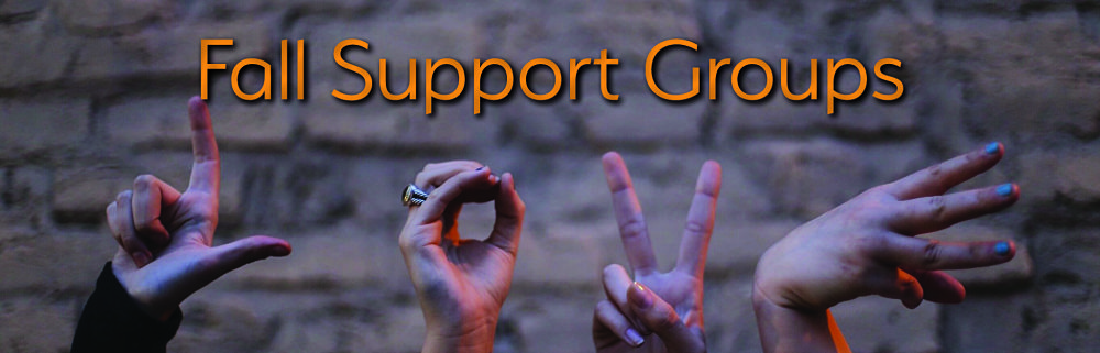 2018 Fall Support Groups Article Banner