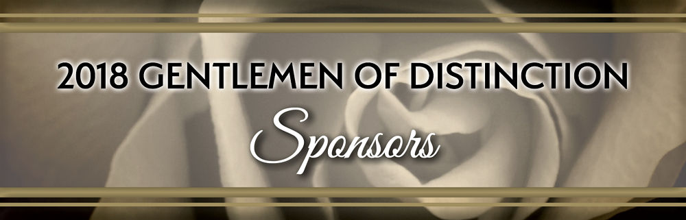 2018 Gentlemen of Distinction Sponsors Article Banner